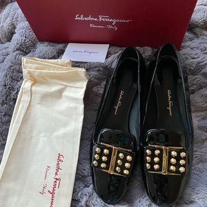 Salvatore Ferragamo Sarno Bow Shoe